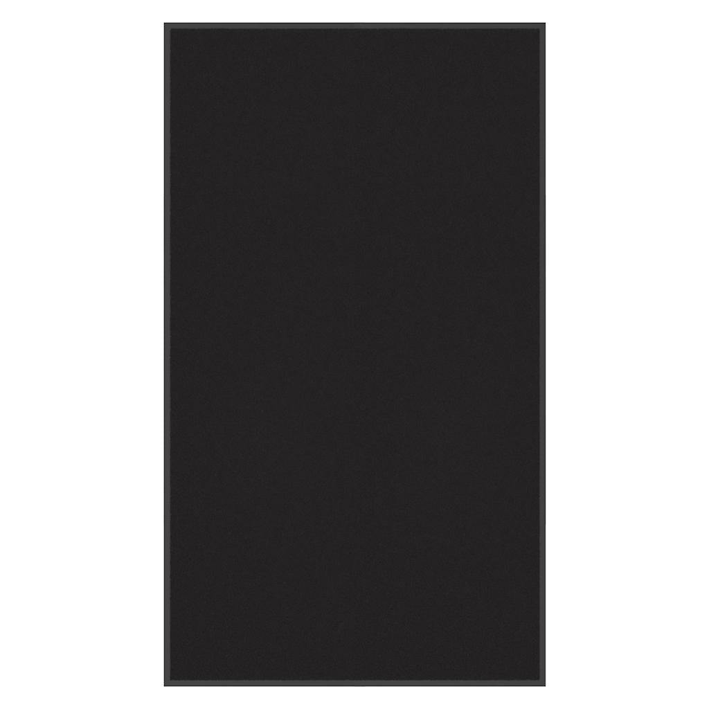lábtörlő fekete 115x200 cm