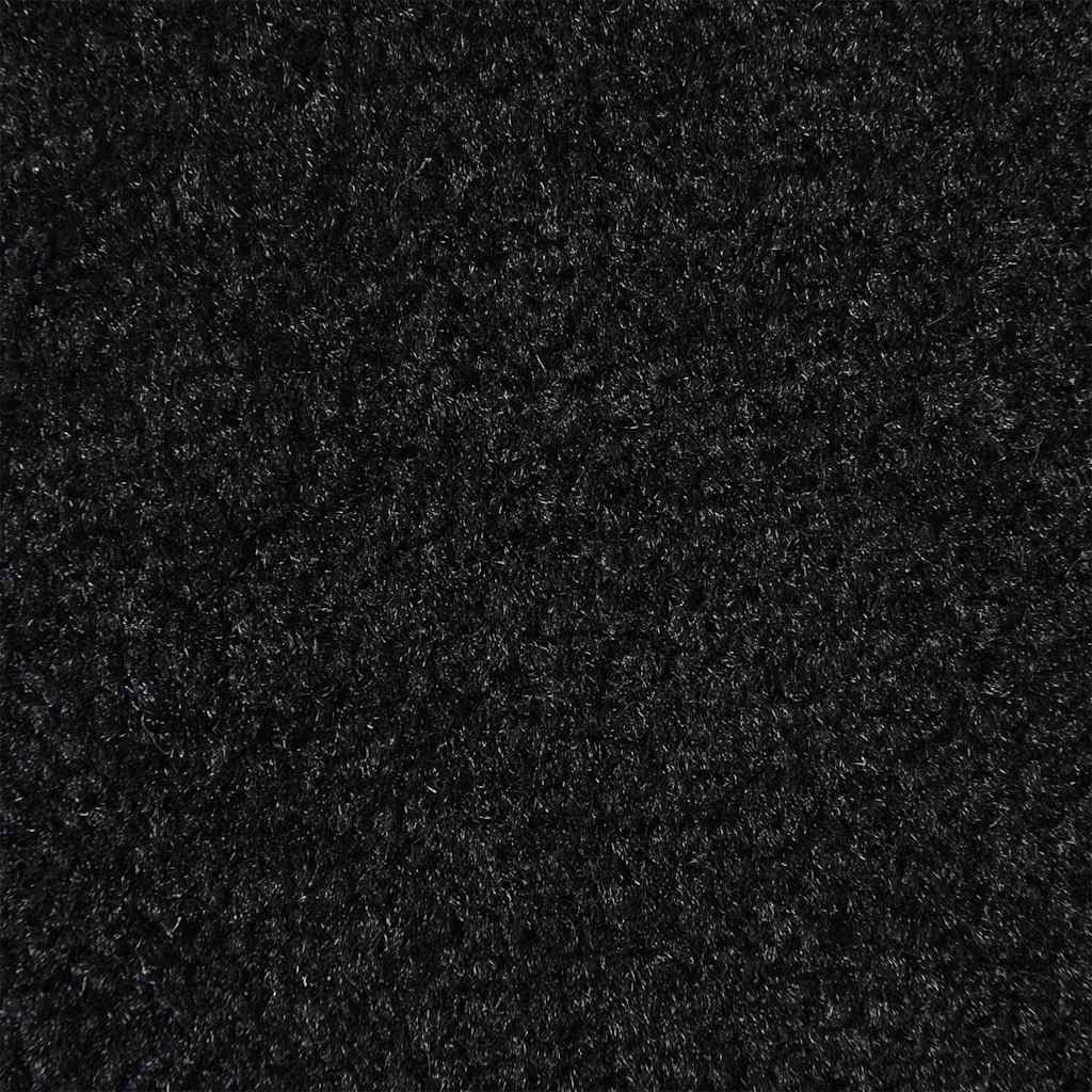 lábtörlő fekete 115x200 cm