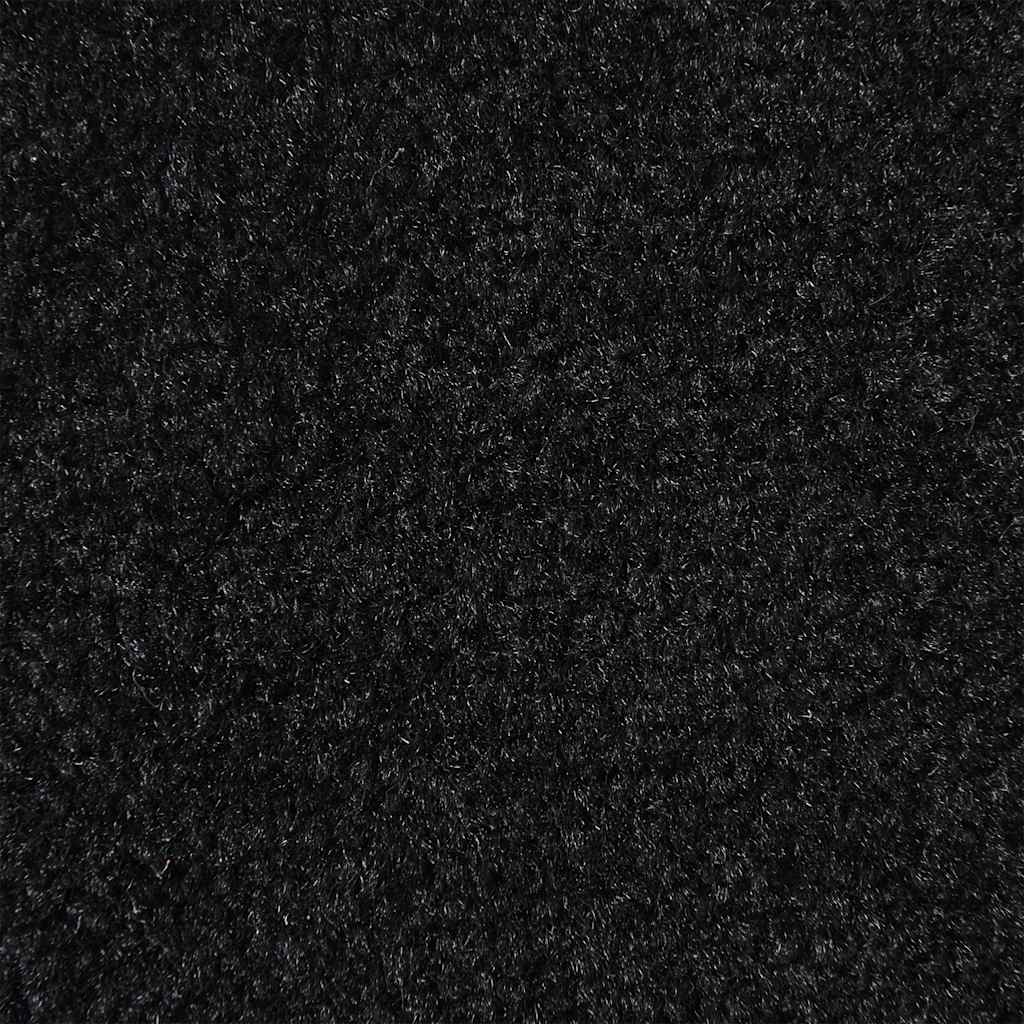lábtörlő fekete 115x300 cm