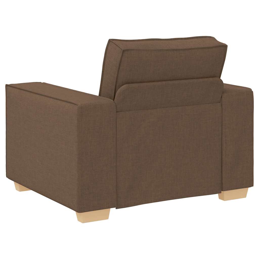 Kanapé 3 pcs Barna 220 x 80 x 84 cm Lábbal kevert anyag
