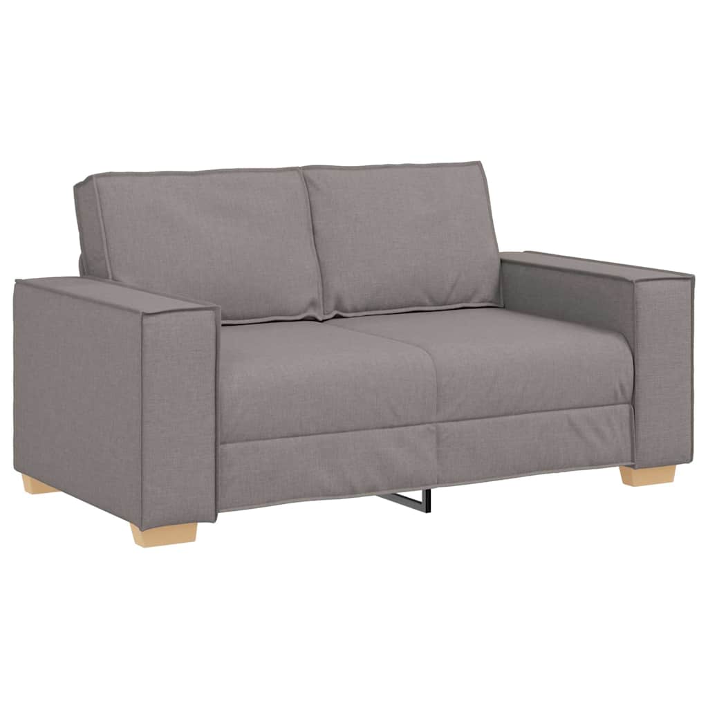 Kanapé 3 pcs Tópszínű 220 x 80 x 84 cm Lábbal kevert anyag