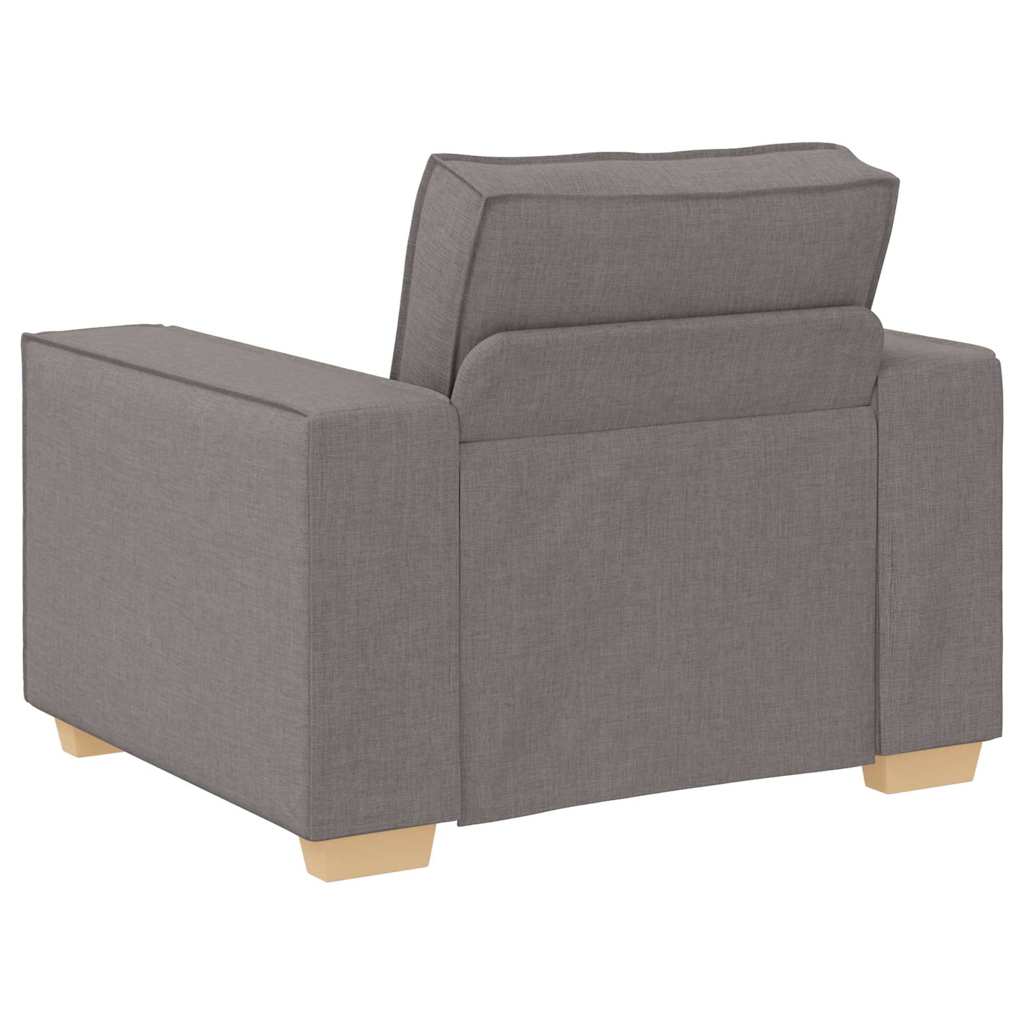 Kanapé 3 pcs Tópszínű 220 x 80 x 84 cm Lábbal kevert anyag