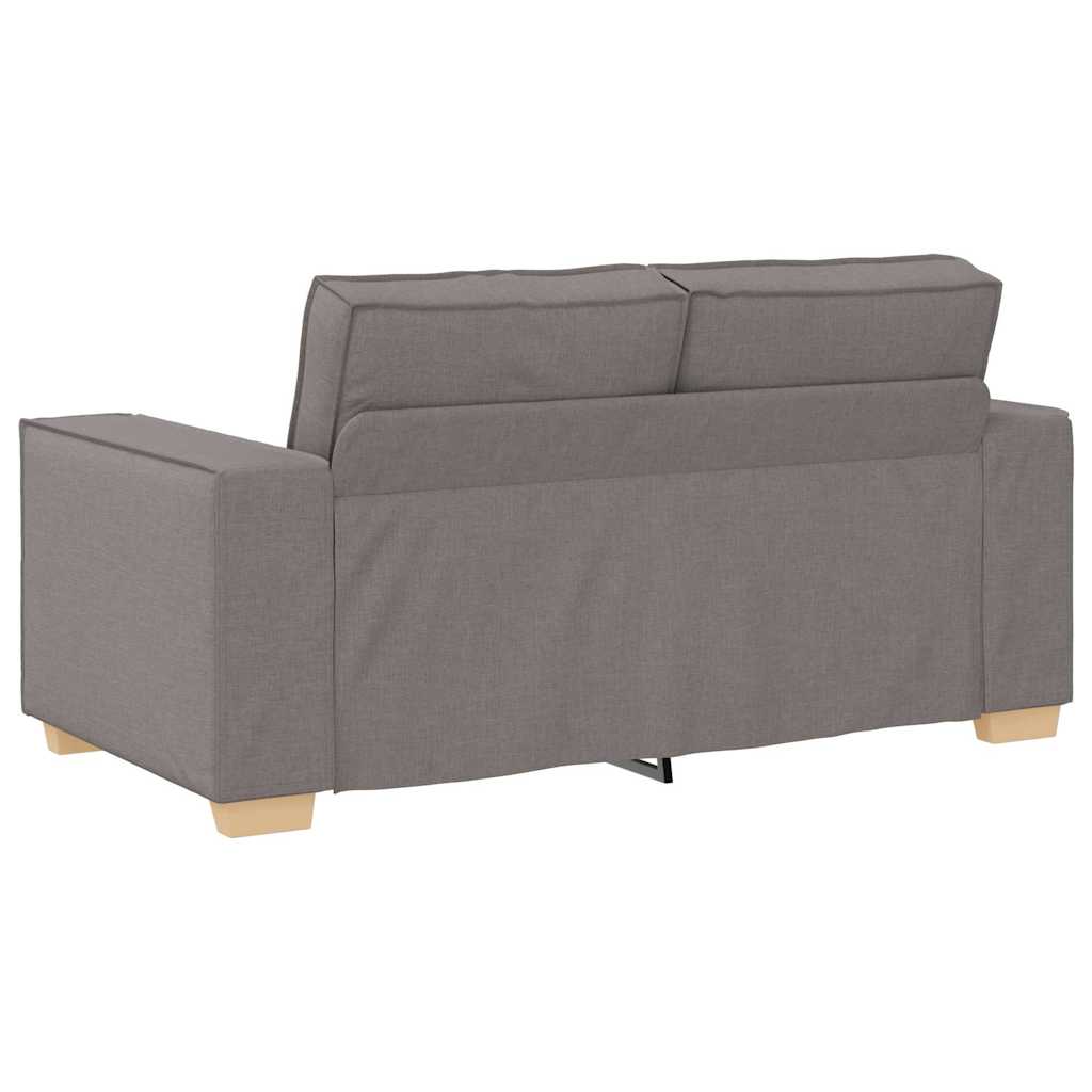 Kanapé 3 pcs Tópszínű 220 x 80 x 84 cm Lábbal kevert anyag