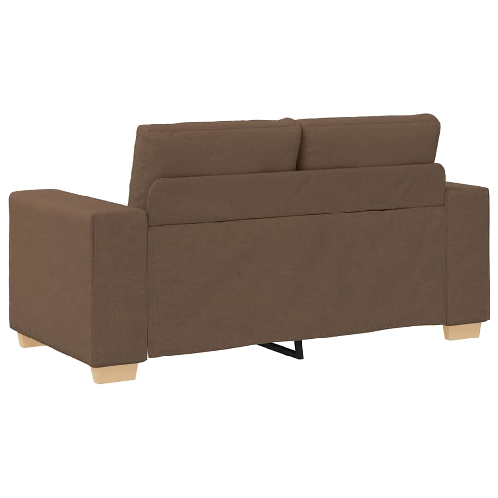 Kanapé 3 pcs Barna 221 x 80 x 80 cm Lábbal kevert anyag