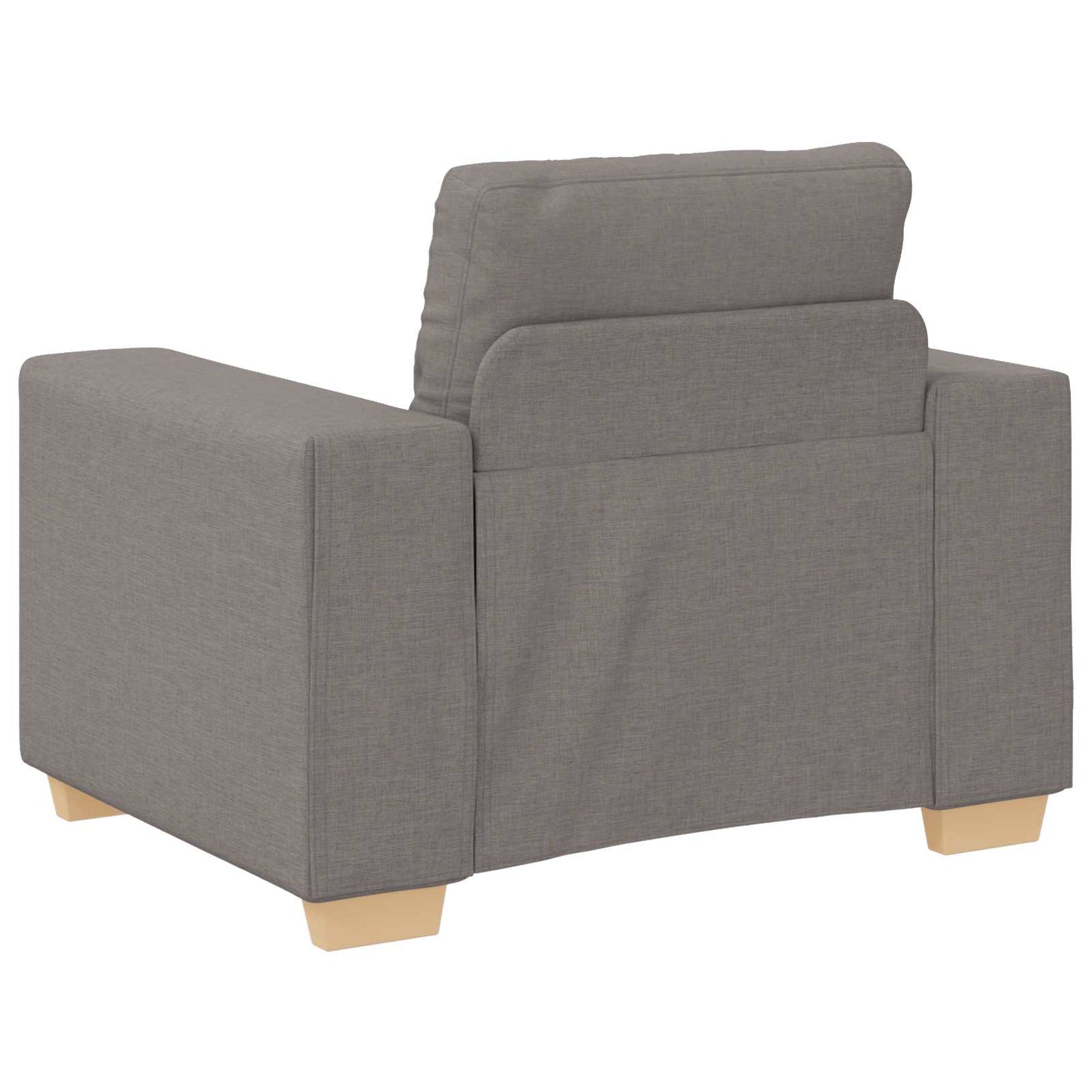 Kanapé 3 pcs Tópszínű 221 x 80 x 80 cm Lábbal kevert anyag