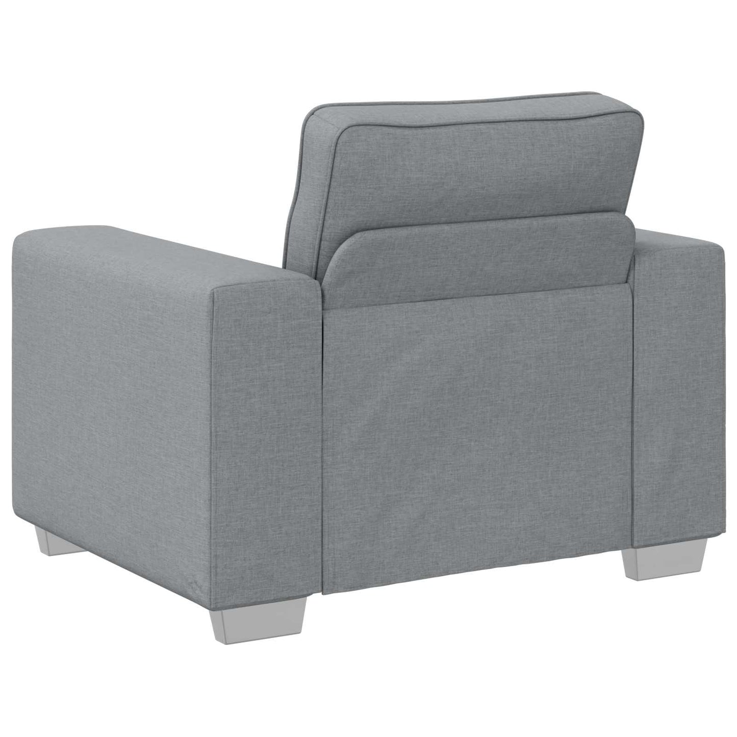 Kanapé 3 pcs Világosszürke 219 x 80 x 82 cm Lábbal kevert anyag