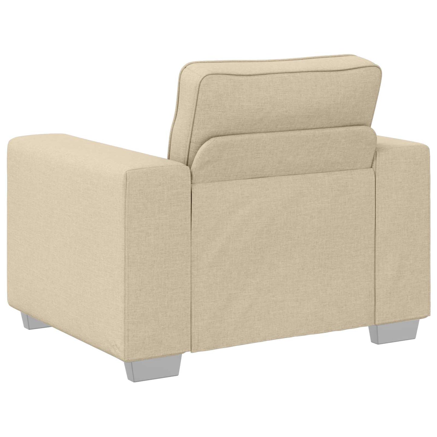 Kanapé 3 pcs Krém 219 x 80 x 82 cm Lábbal kevert anyag