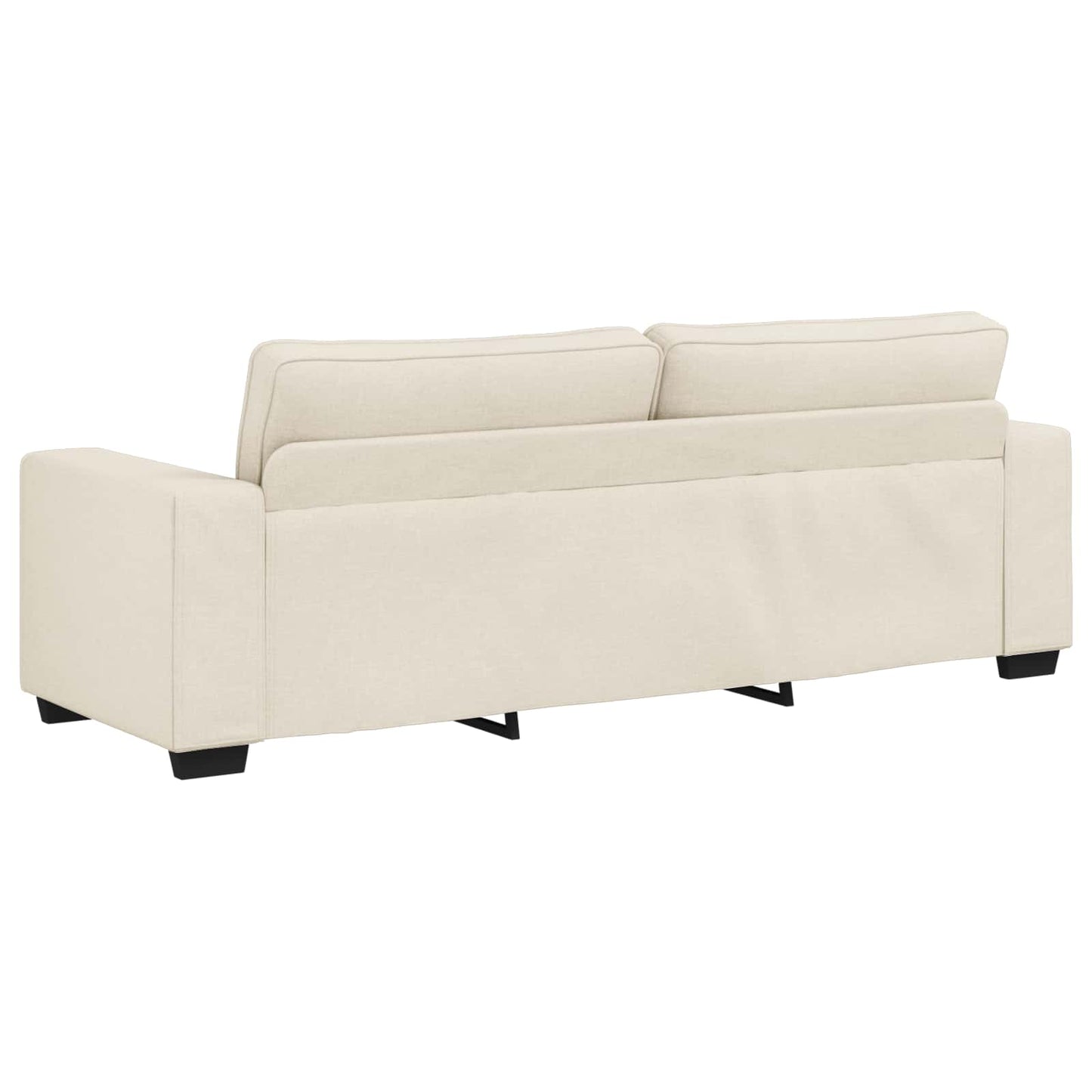 Kanapé 2 pcs Bézs 221 x 80 x 82 cm Lábbal kevert anyag