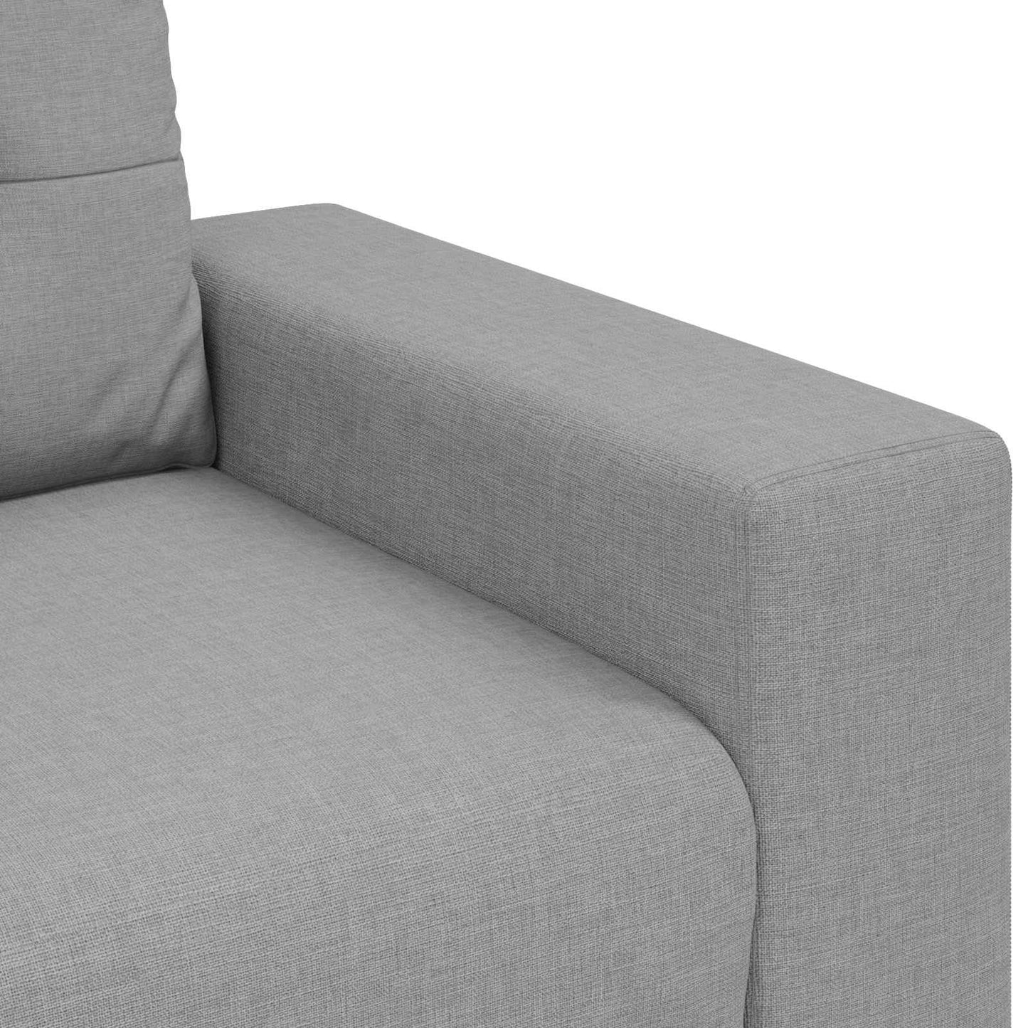 Kanapé 2 db Felhőszürke Lábbal kevert anyag