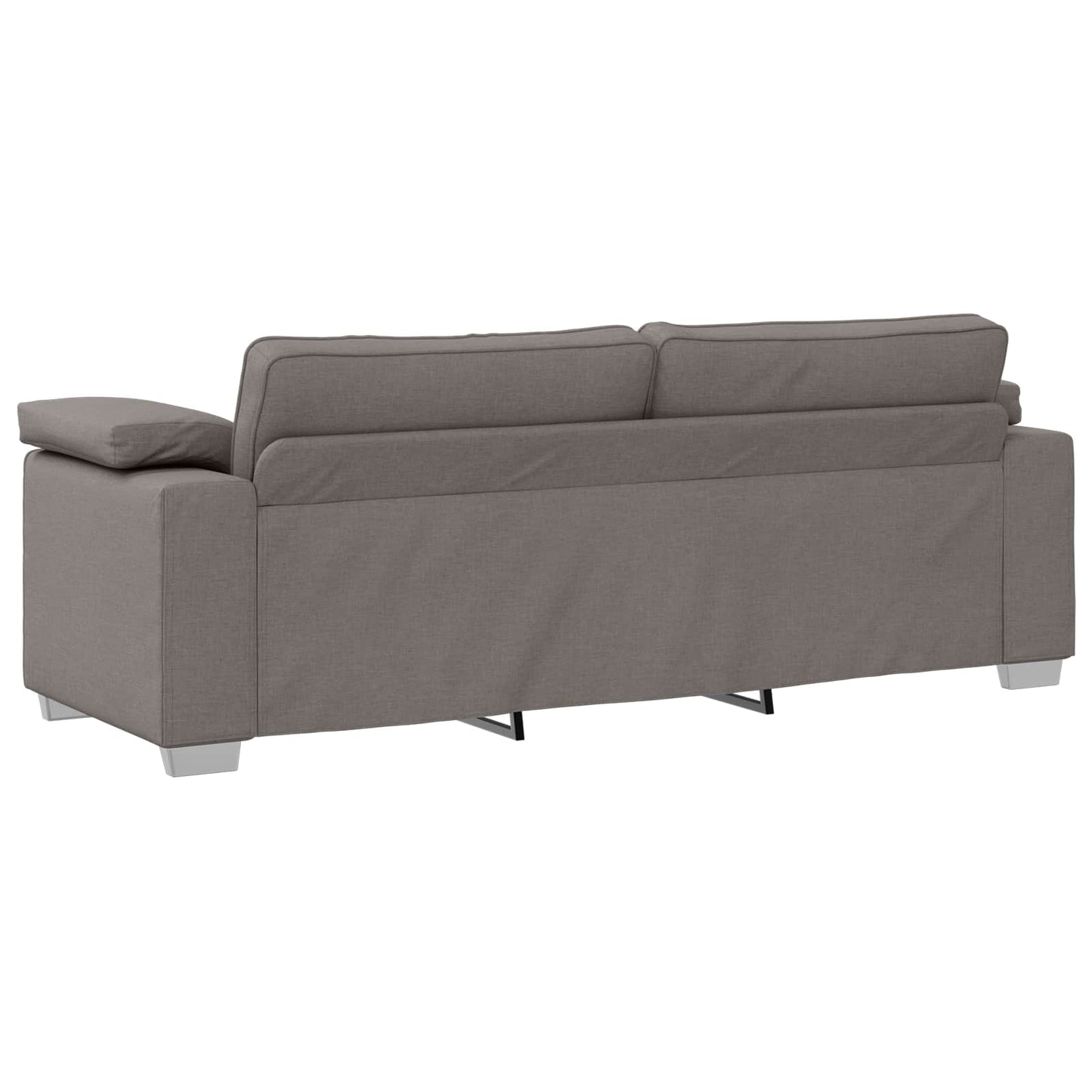 Kanapé 2 pcs Tópszínű 219 x 80 x 82 cm szövet