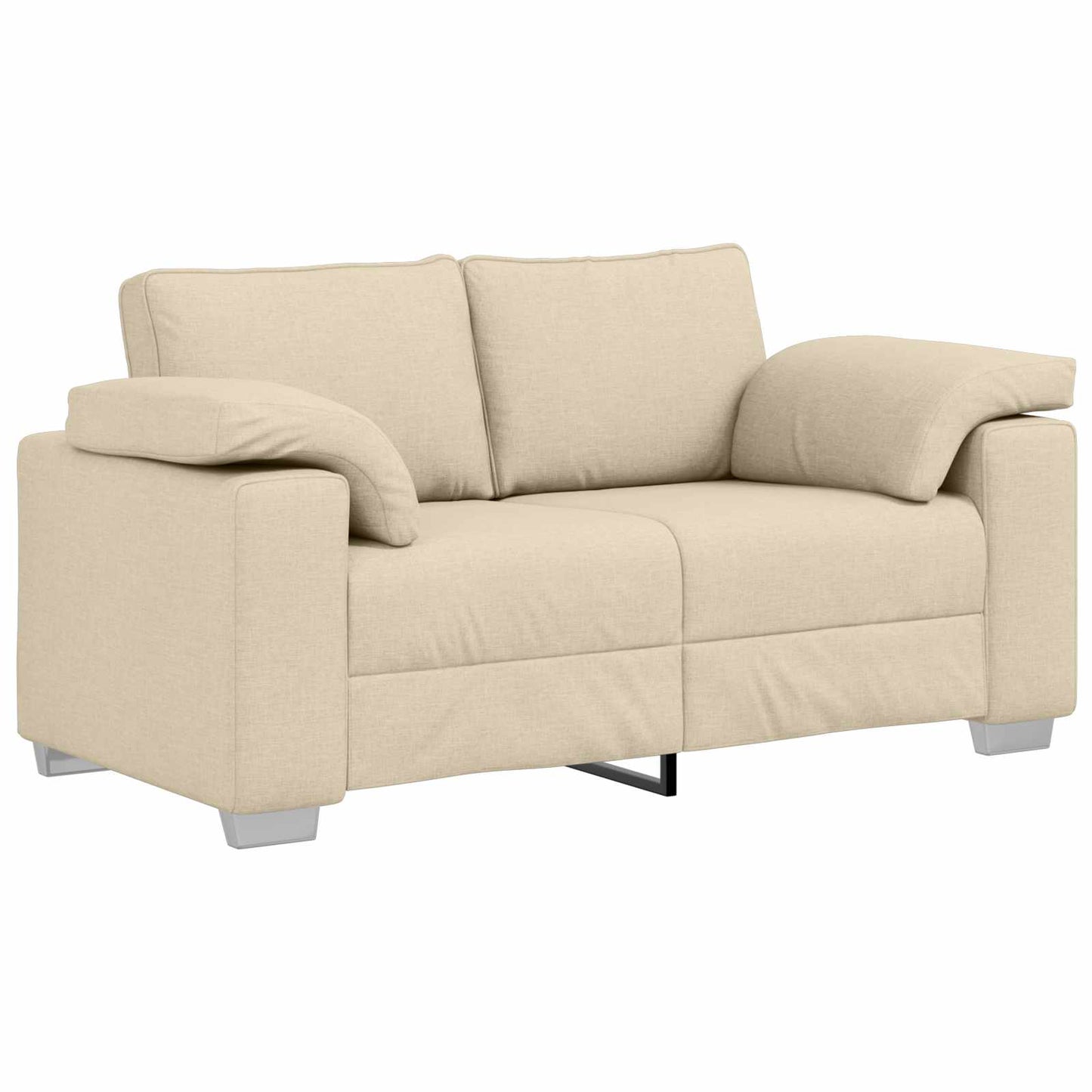 Kanapé 2 pcs Krém 219 x 80 x 82 cm szövet