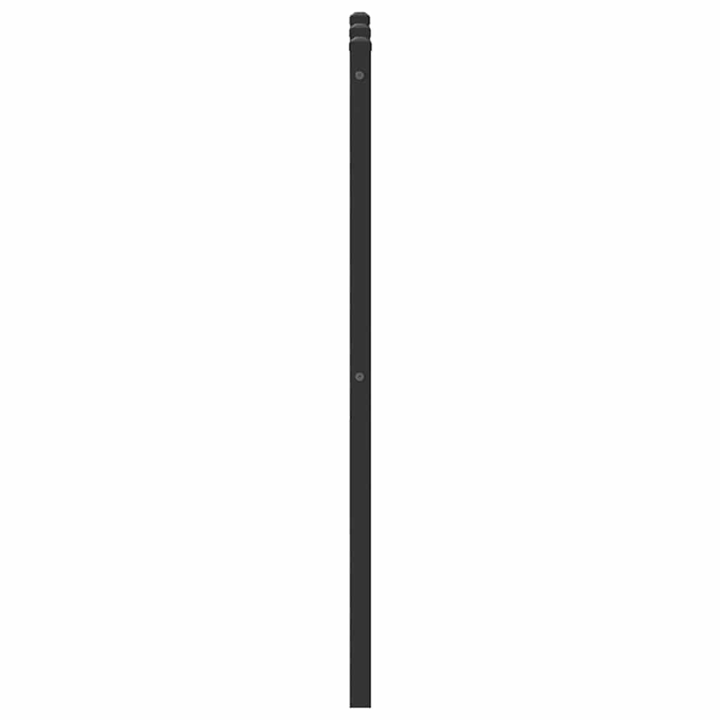 füstös tölgy színű szerelt fa és acél csere fejtámla 120 cm