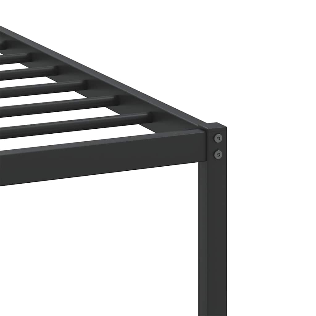 barna tölgy színű szerelt fa ágykeret matrac nélkül 90x190 cm