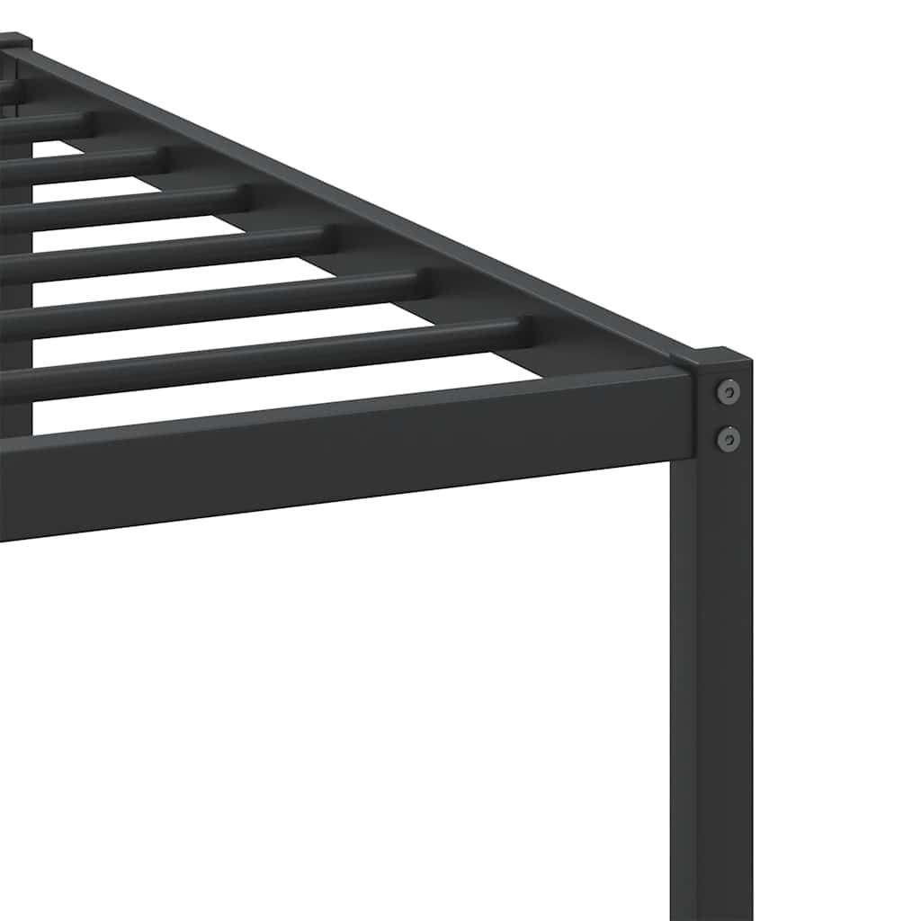 barna tölgy színű szerelt fa ágykeret matrac nélkül 100x200 cm