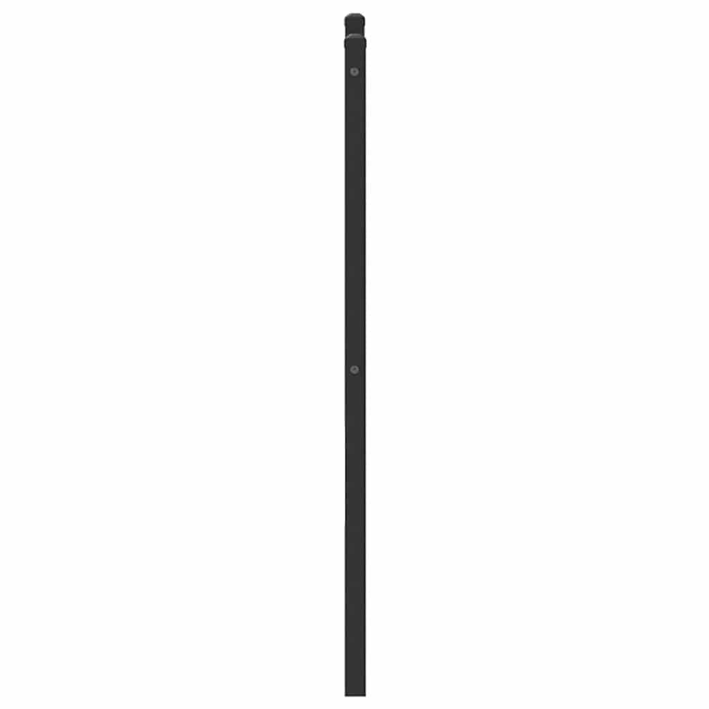 barna tölgy színű szerelt fa és acél csere fejtámla 100 cm