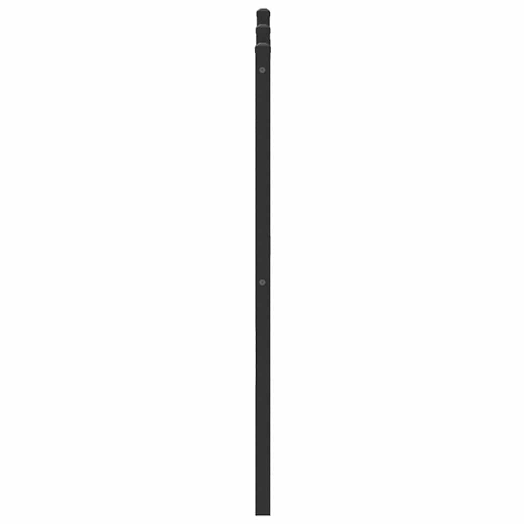 barna tölgy színű szerelt fa és acél csere fejtámla 193 cm