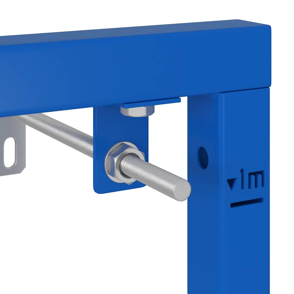 Fali Támogatás Bidet Rendszerhez Kék 50 x 3 x 112 cm
