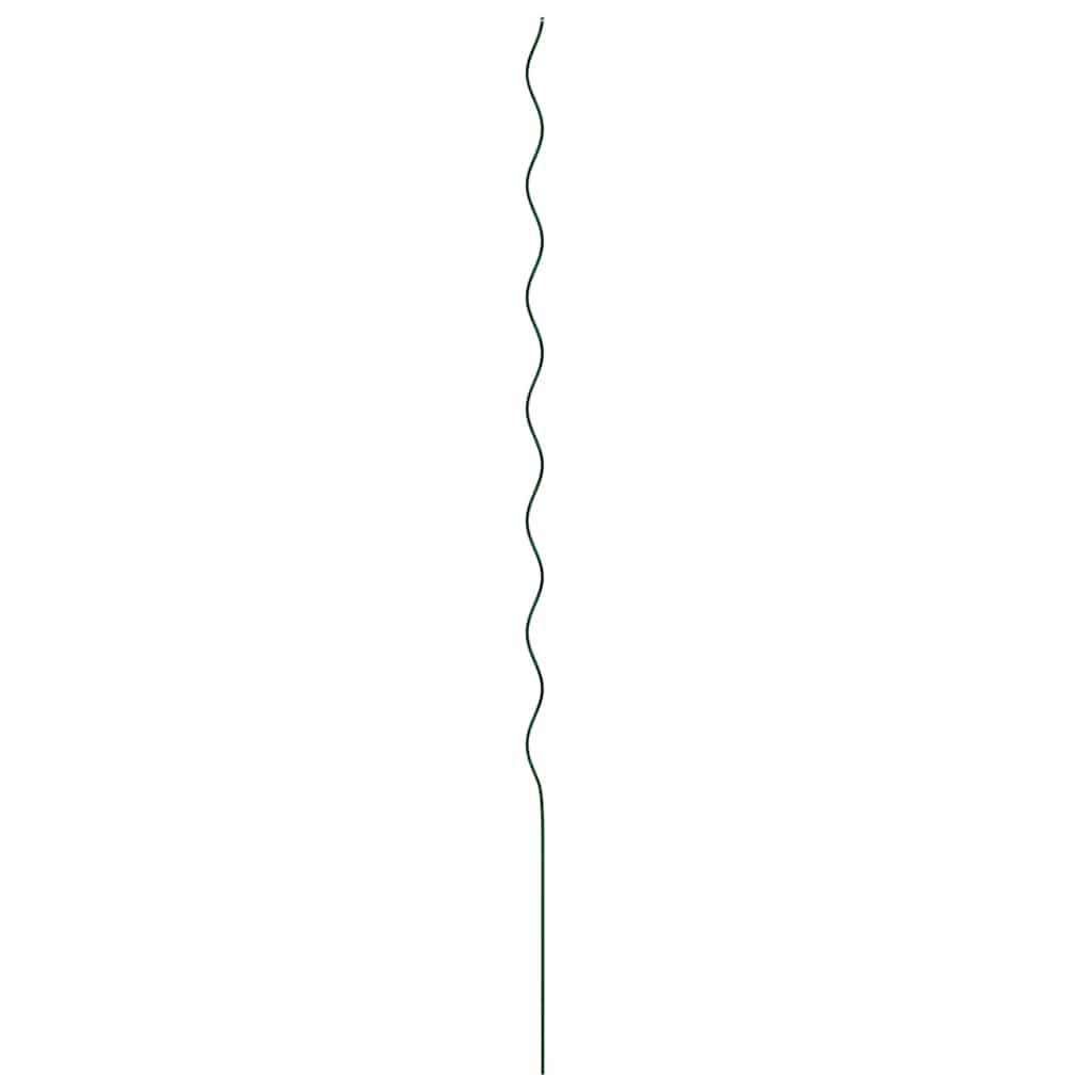 Növénytámogatás 50 pcs Zöld 170 x 0,6 x 0,6 cm Acél