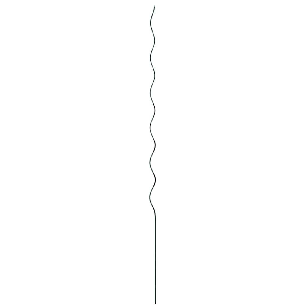 Növénytámogatás 50 pcs Zöld 150 x 0,6 x 0,6 cm Acél