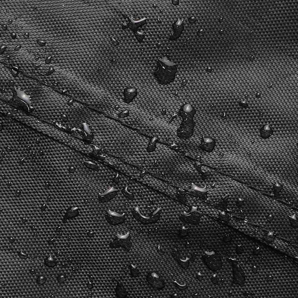 Tűzifatartó takaróponyva Egyszínű Fekete 210D Oxford Szövet