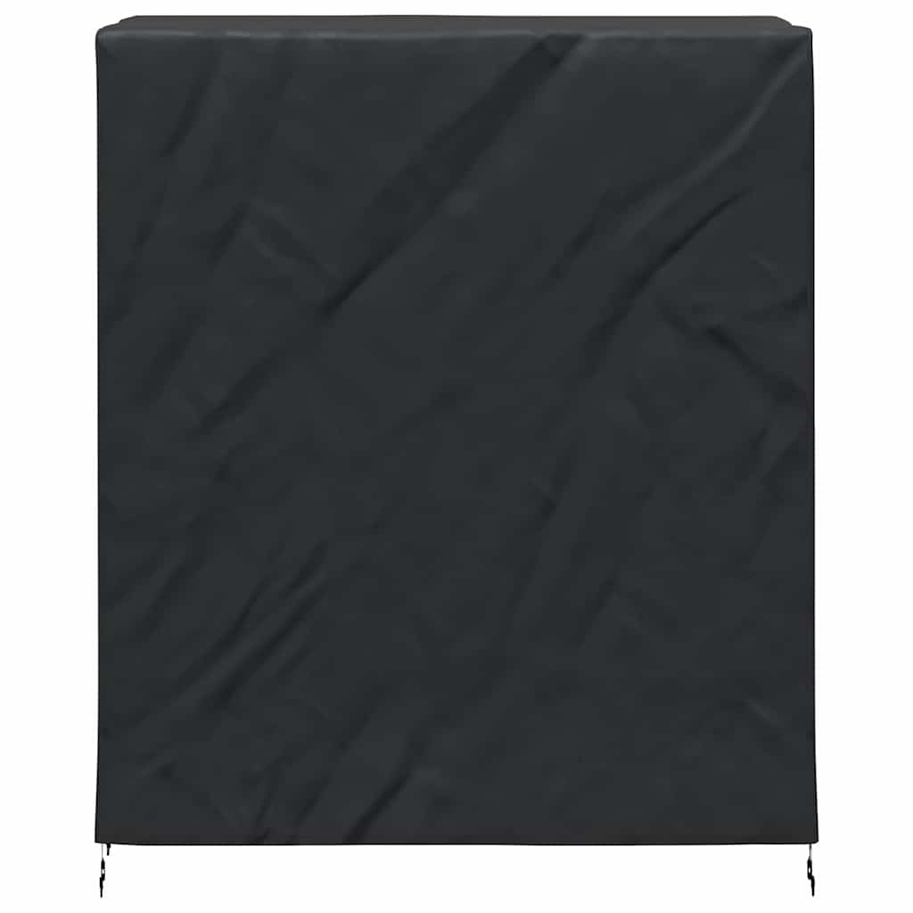 Pingpong Asztal Borító Egyszínű Fekete 165 x 70 x 185 cm szövet