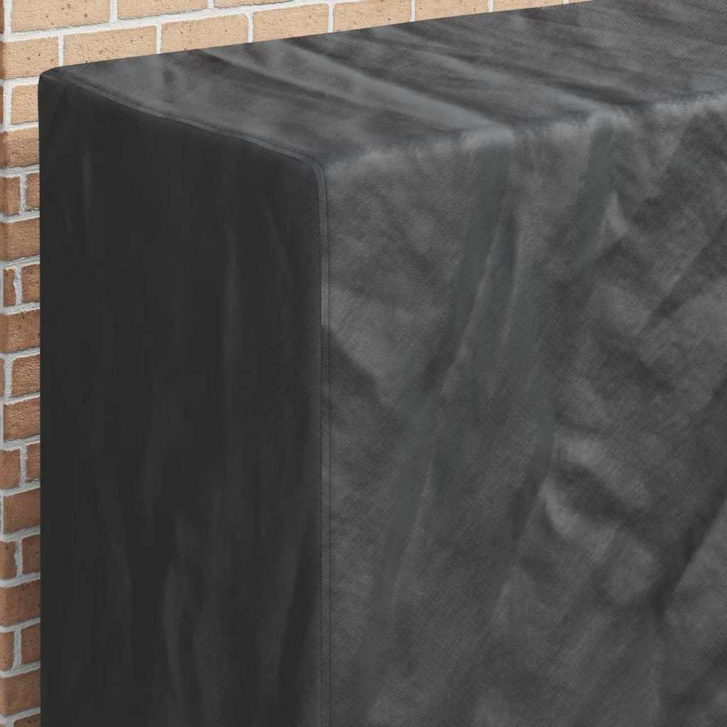 Pingpong Asztal Borító Egyszínű Fekete 165 x 70 x 185 cm szövet