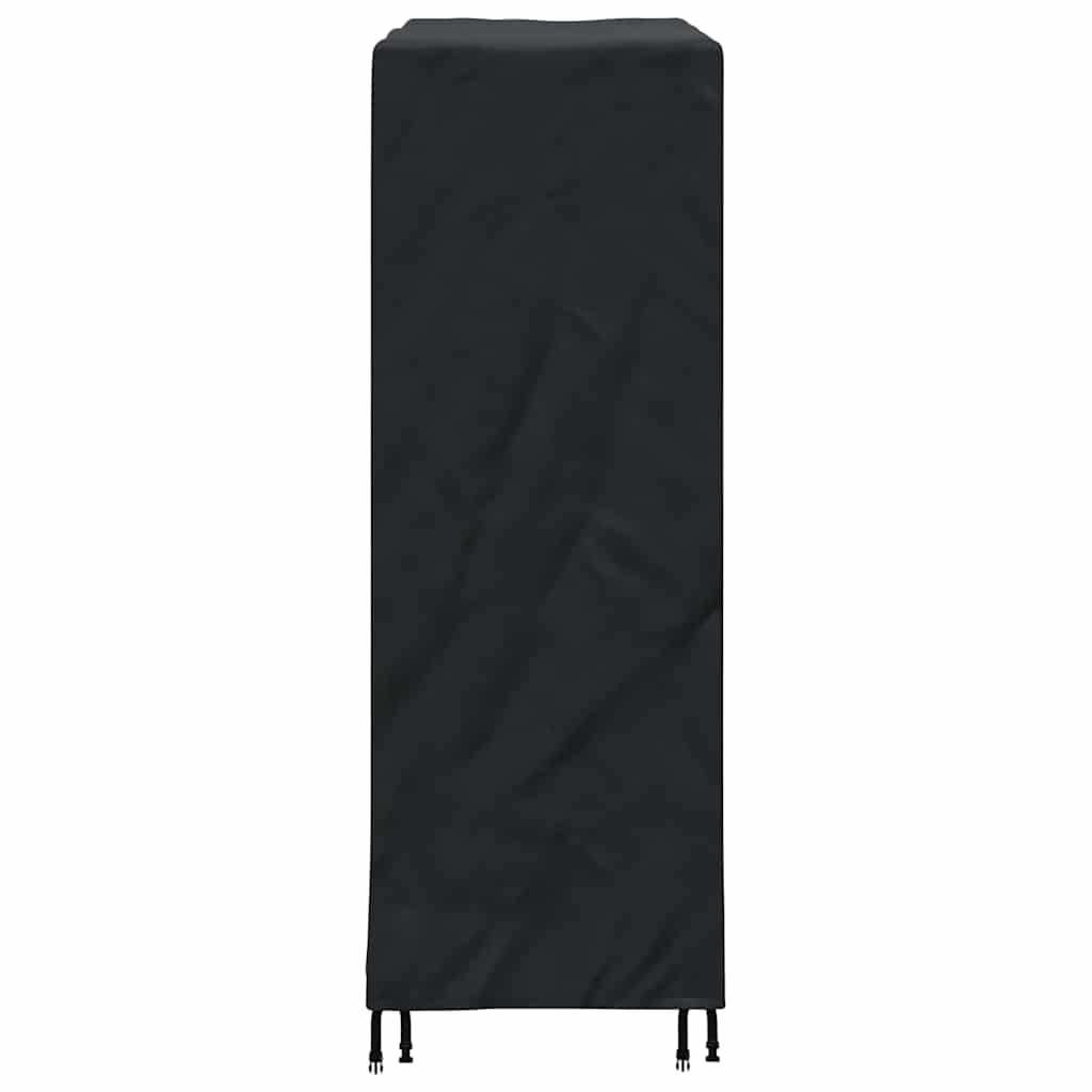 Pingpong Asztal Borító Egyszínű Fekete 165 x 70 x 185 cm szövet