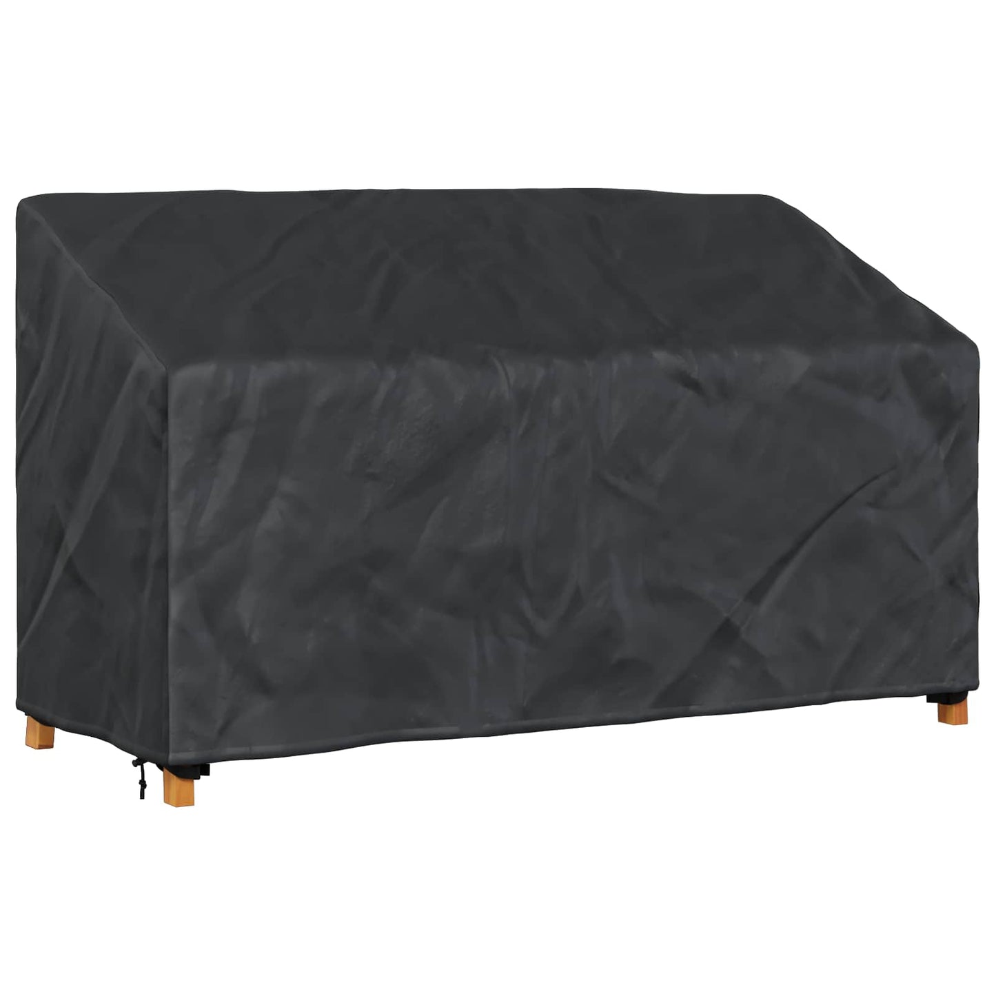 Kerti Pad Borító Fekete 165 x 70 x 65 / 94 cm 210D Oxford Szövet