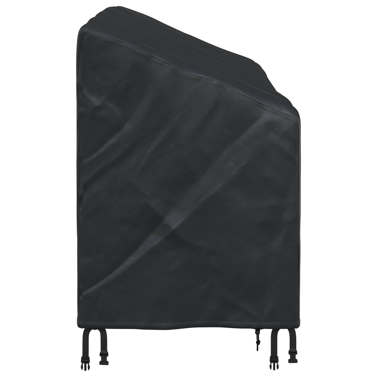 Kerti Pad Borító Fekete 165 x 70 x 65 / 94 cm 210D Oxford Szövet