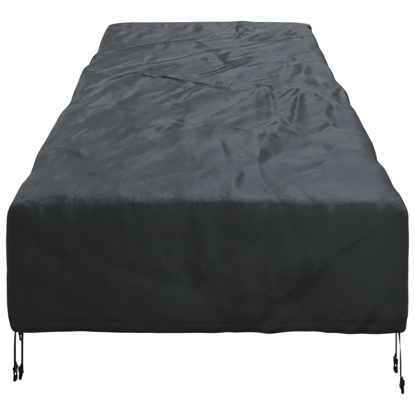 Kültéri bútor takaró Fekete 203 x 81 x 63 cm 420D Oxford szövet
