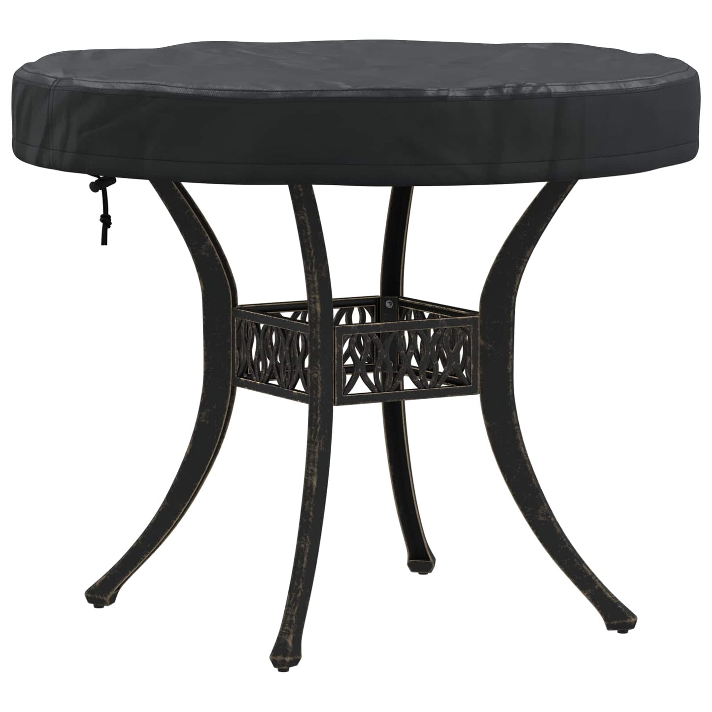 Kültéri Asztal Huzat Fekete 62 x 62 x 10 cm 210D Oxford Szövet