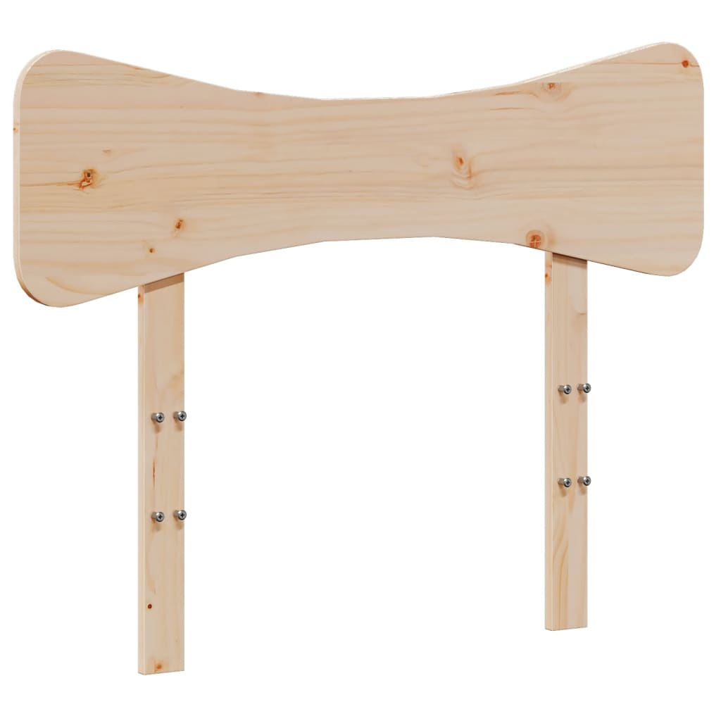 tömör fenyőfa ágy matrac nélkül 75 x 190 cm