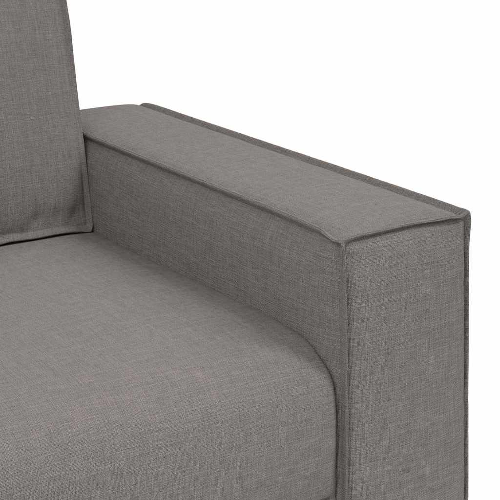 3-Fős kanapé Tópszínű 220 cm szövet