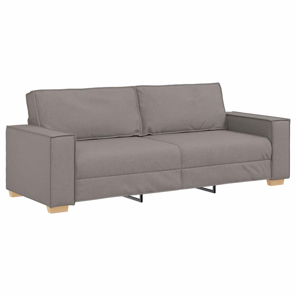 3-Fős kanapé Tópszínű 220 cm szövet