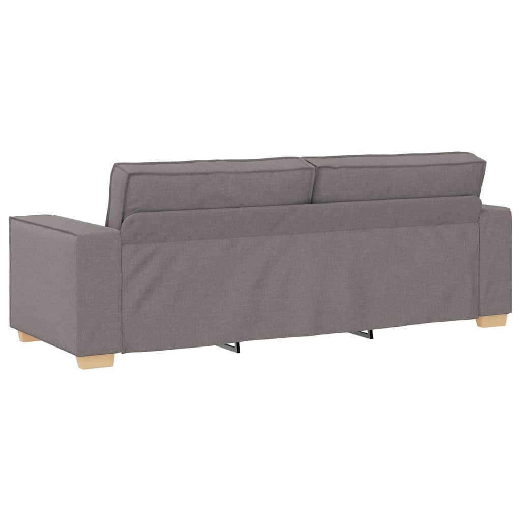 3-Fős kanapé Tópszínű 220 cm szövet