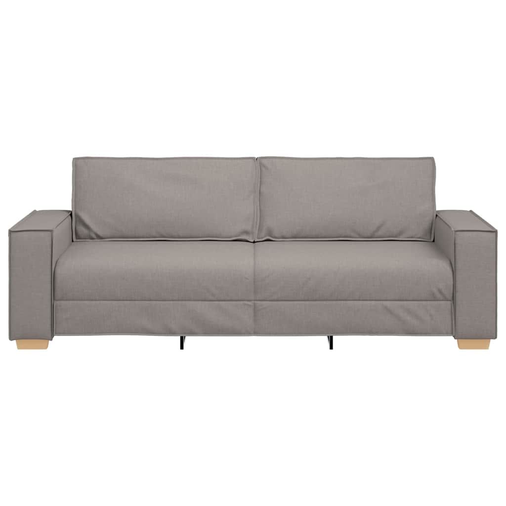 3-Fős kanapé Tópszínű 220 cm szövet