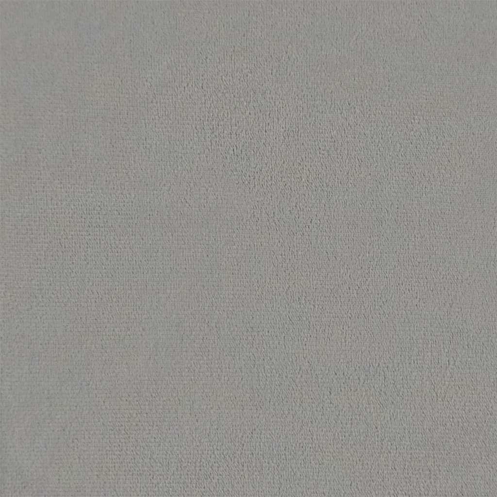 világosszürke bársony kanapéfotel 100x78x84 cm