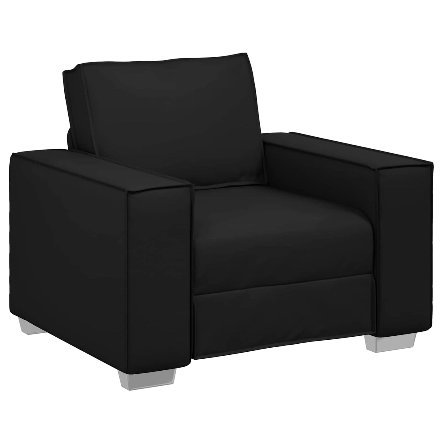 Fotel Fekete 100 cm Műbőr
