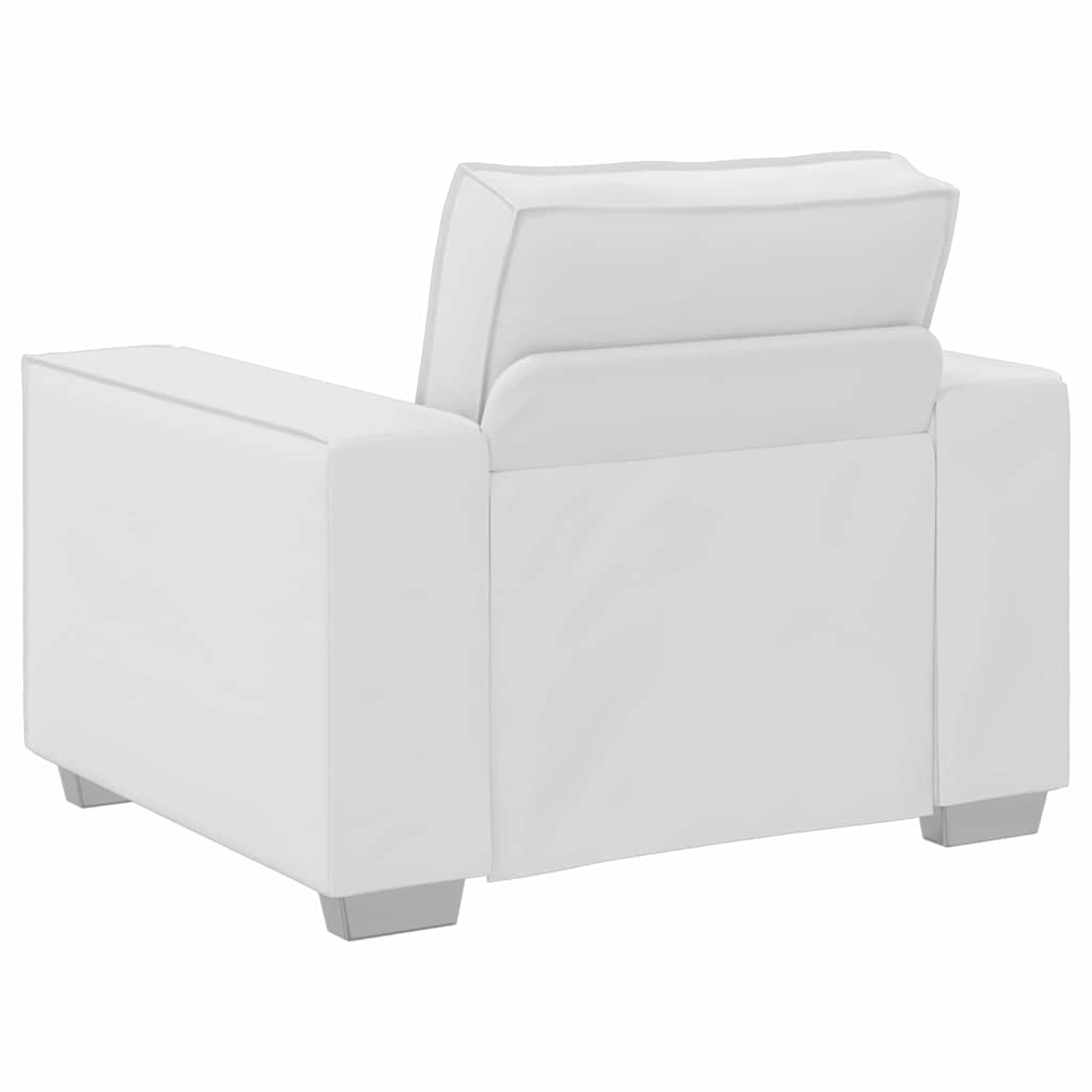 Fotel Fehér 100 cm Műbőr
