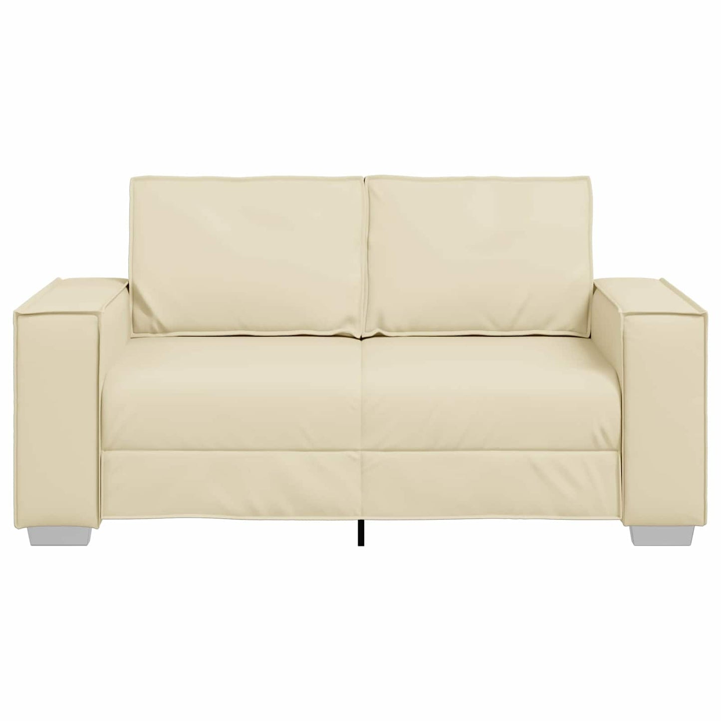 Kétszemélyes kanapé Krém 160 cm Műbőr