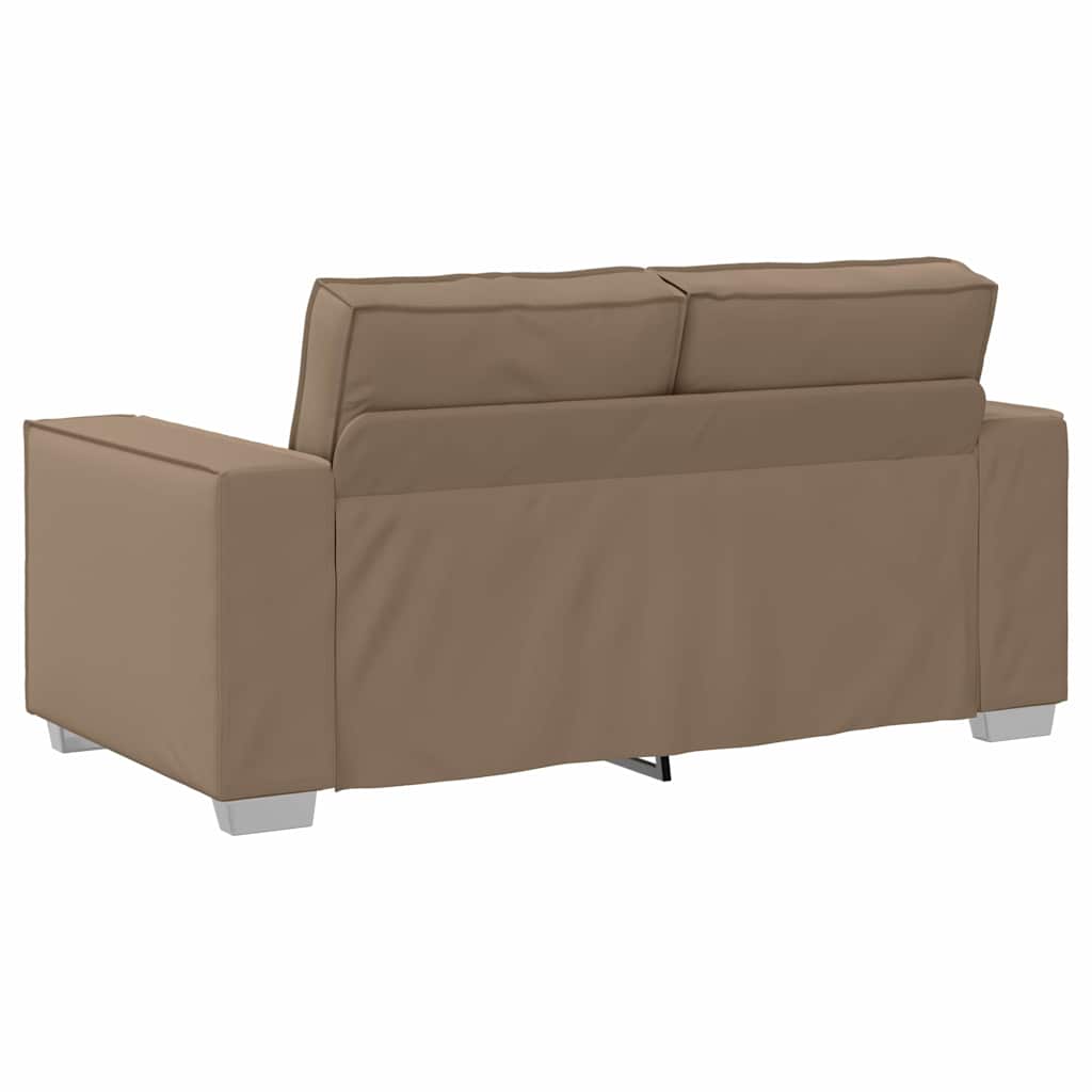 Kétszemélyes kanapé Cappuccino 160 cm Műbőr