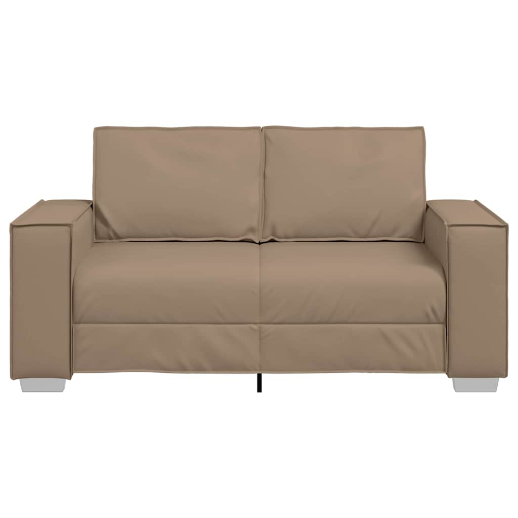 Kétszemélyes kanapé Cappuccino 160 cm Műbőr