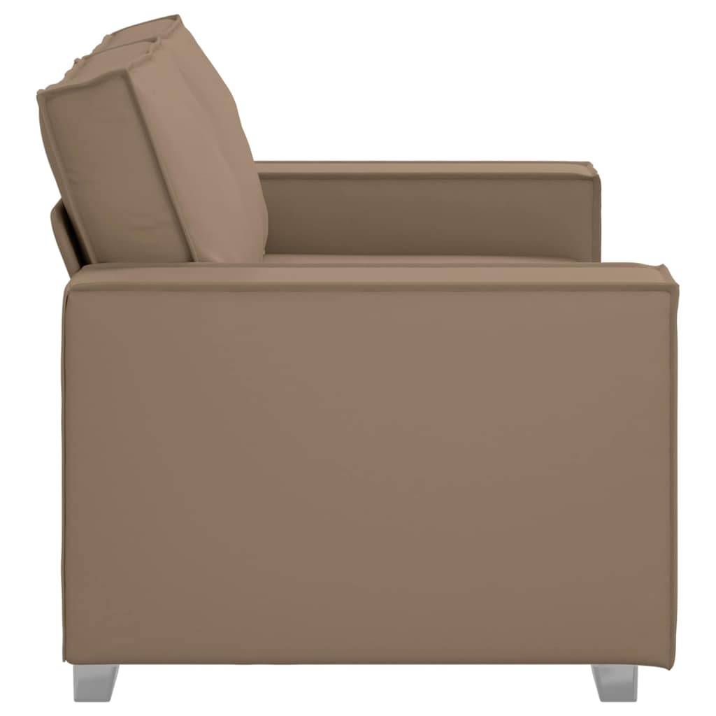 Kétszemélyes kanapé Cappuccino 160 cm Műbőr