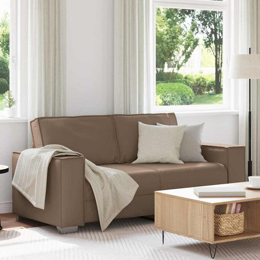 Kétszemélyes kanapé Cappuccino 180 cm Műbőr