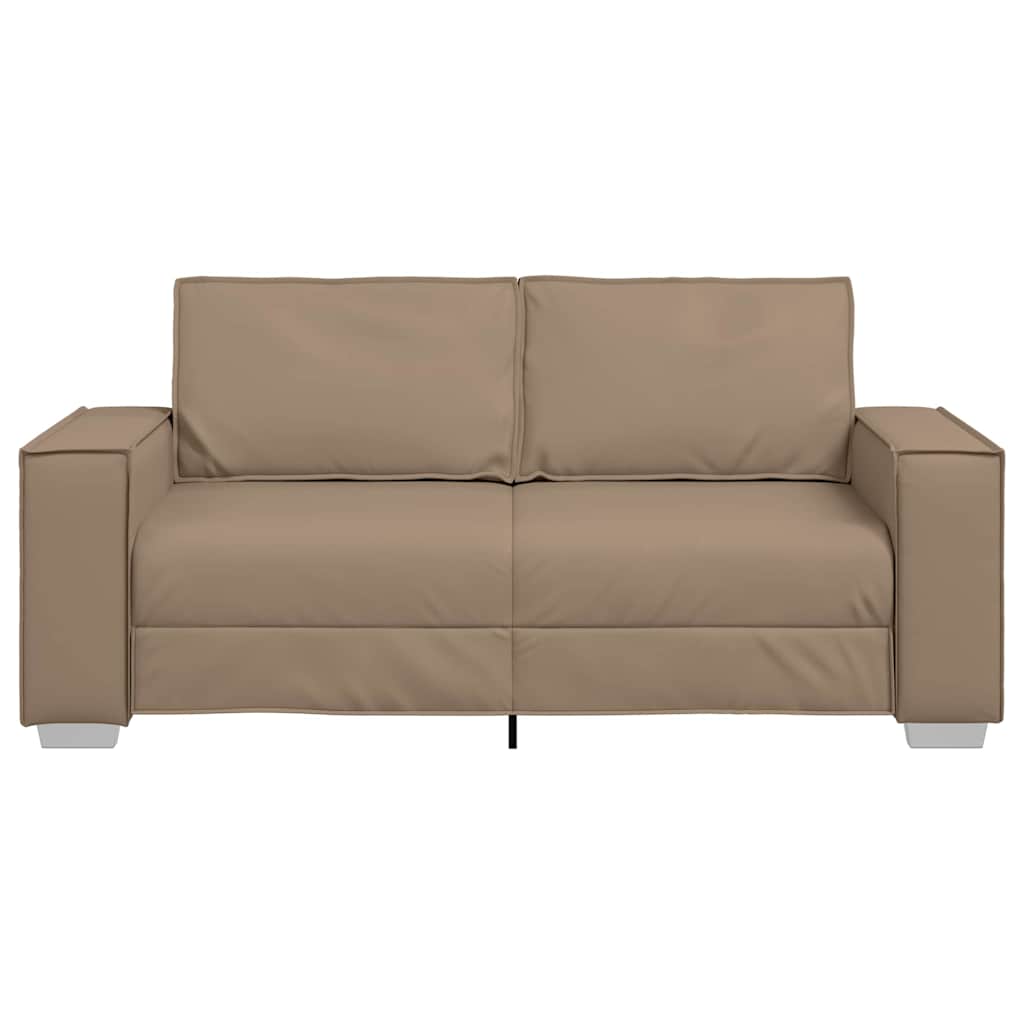 Kétszemélyes kanapé Cappuccino 180 cm Műbőr