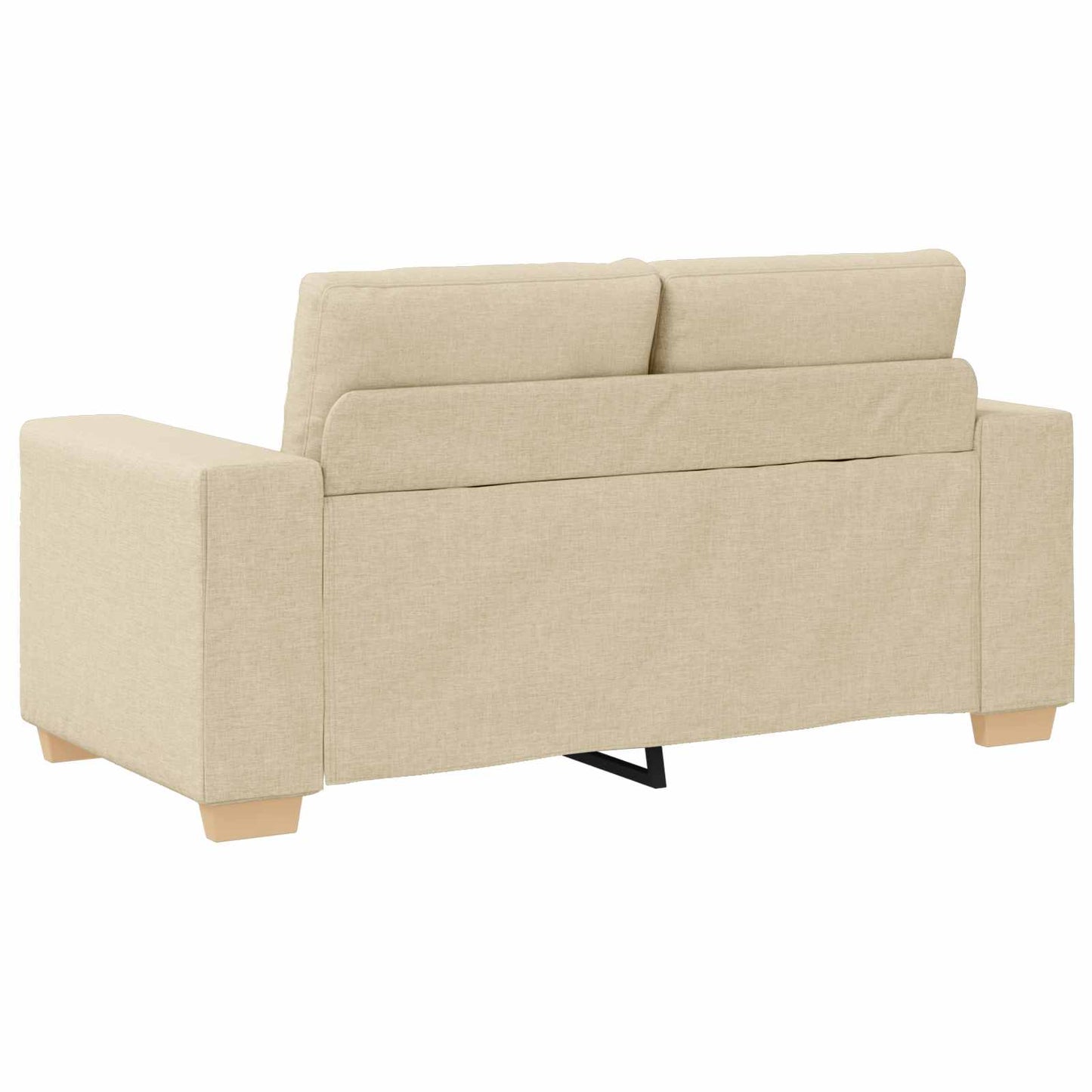 Kétszemélyes kanapé Krém 160 cm szövet