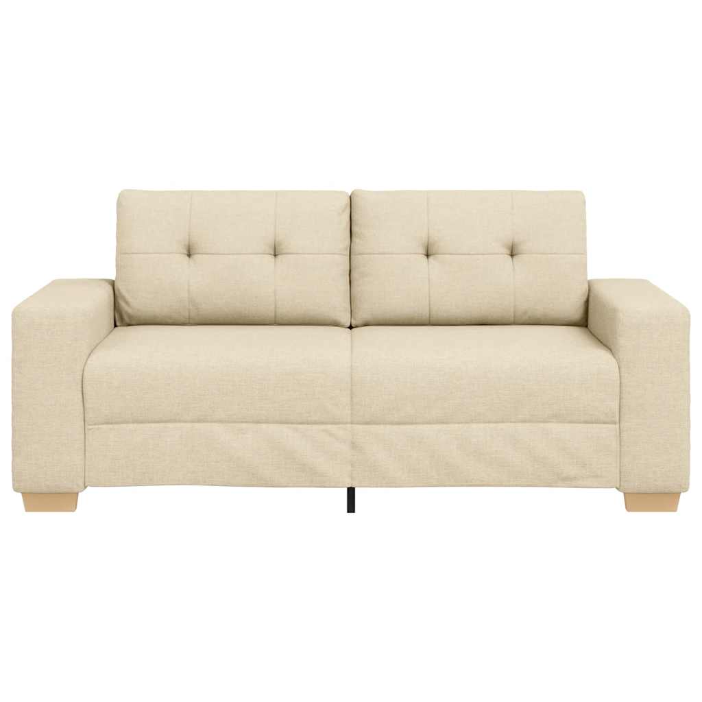 krém szövet loveseat kanapé 180x77x82 cm