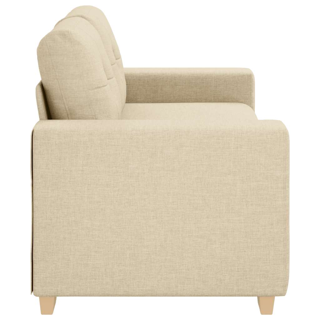 krém szövet loveseat kanapé 180x77x82 cm