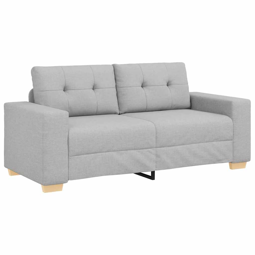 felhőszürke szövet loveseat kanapé 180x77x82 cm