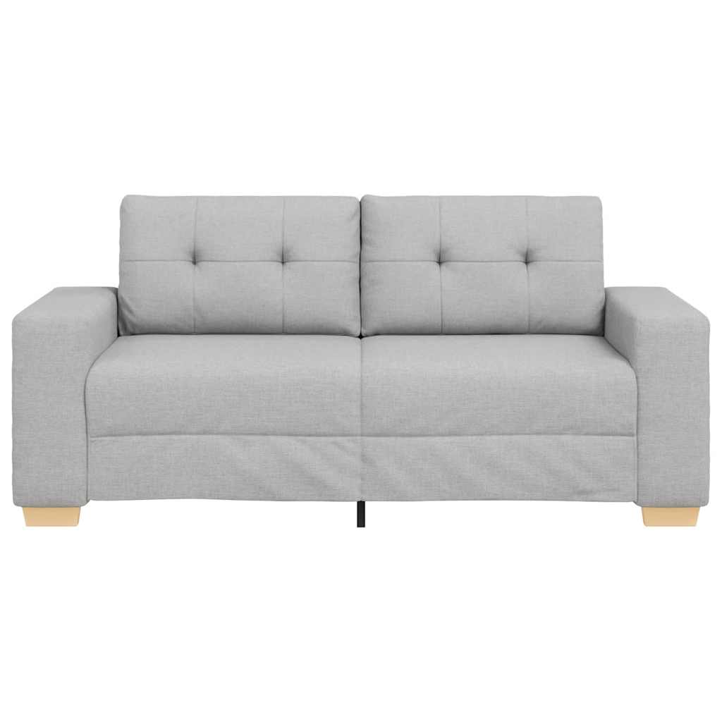 felhőszürke szövet loveseat kanapé 180x77x82 cm